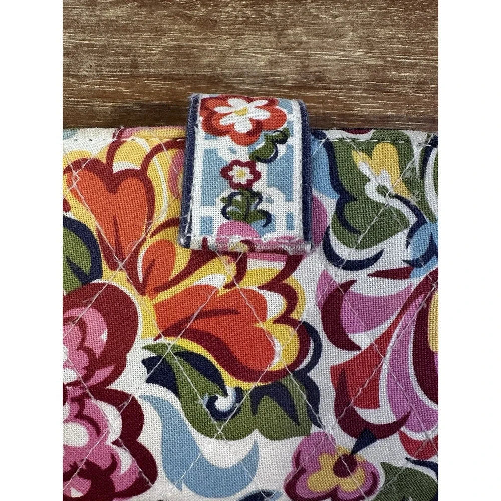 Vera Bradley Hope Garden Pattern Wallet & Coin Purse